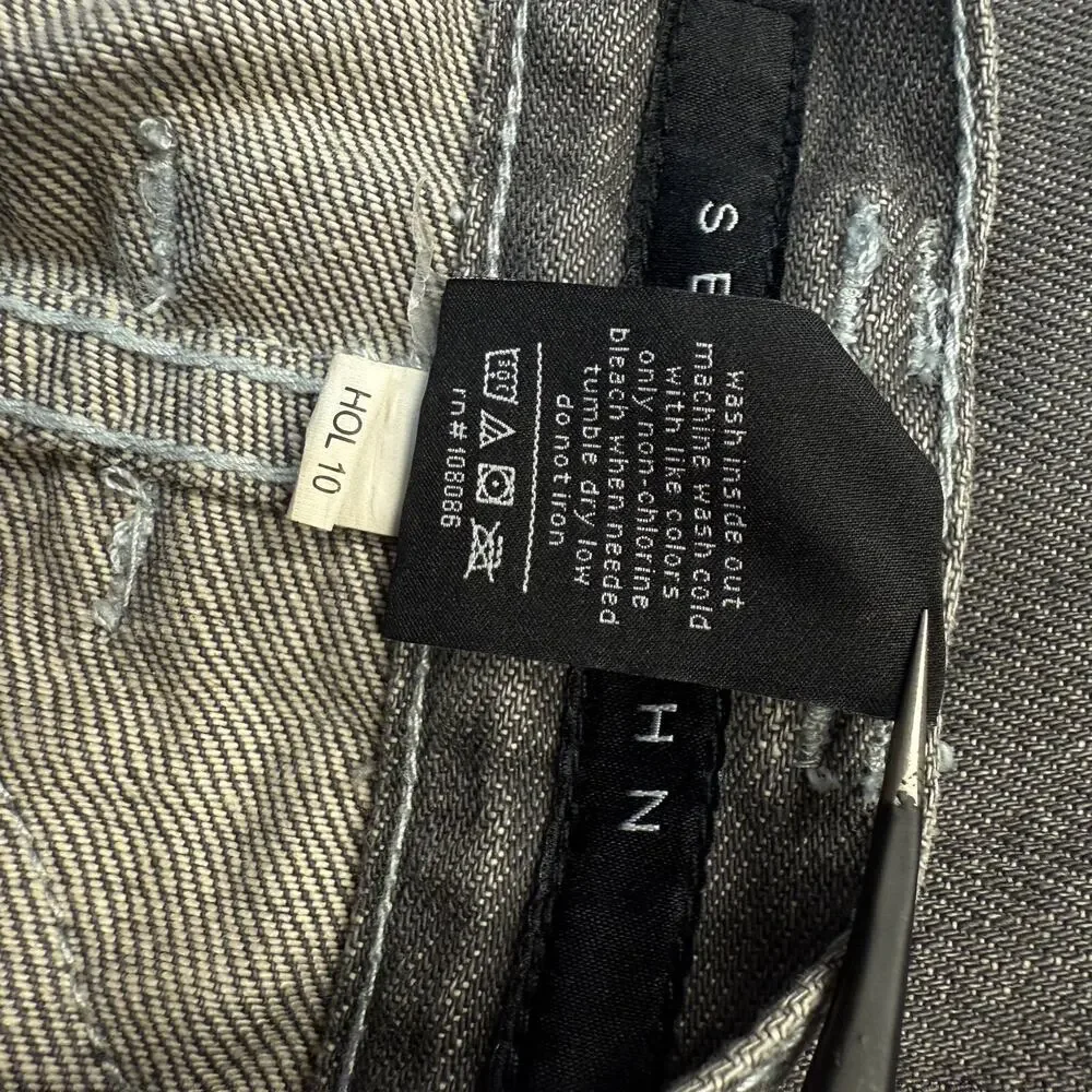 Sean john 38 men’s grey jeans pants Y2K style baggy